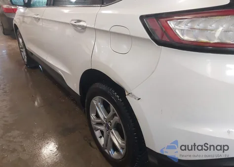 2015 Ford Edge Titanium z USA, uszkodzony, nr VIN 2FMTK4K96FBB61627